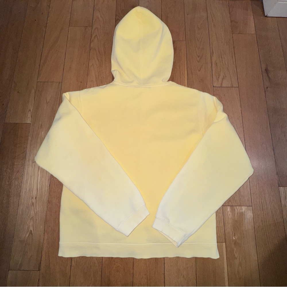 Laguna Beach Zip-Up Hooded Sweatshirt - Pale Yellow - Picture 3 of 11